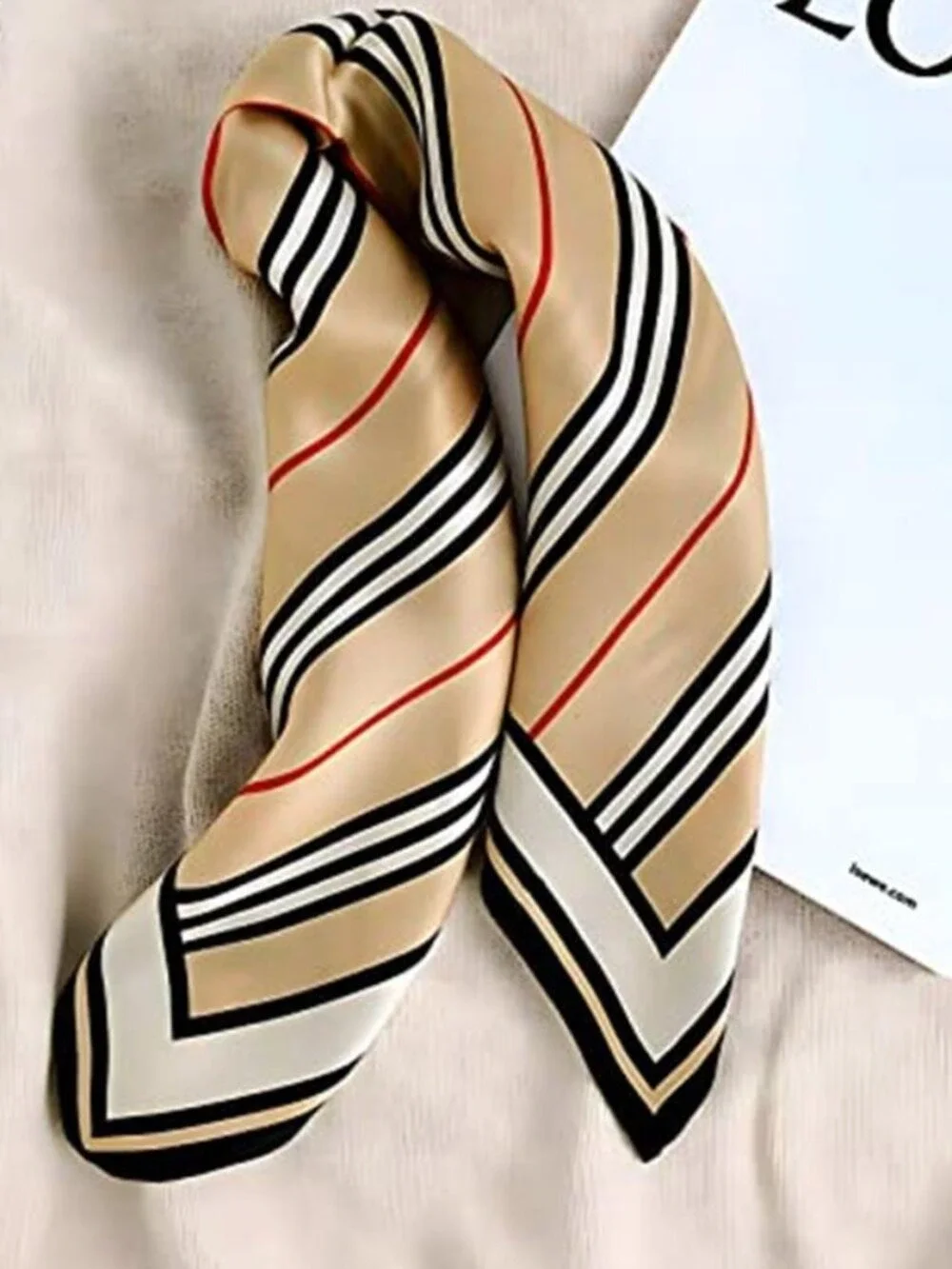 Silky Satin Scarf 21'' x 21